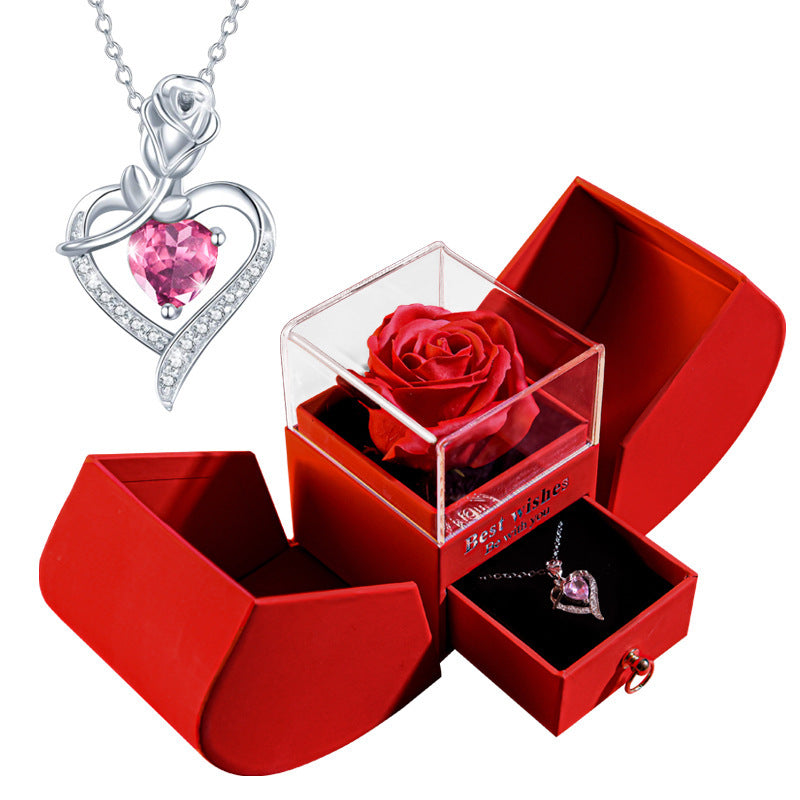 Coffret cadeau Rose éternelle